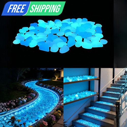 Glow stones dark luminous - stones,